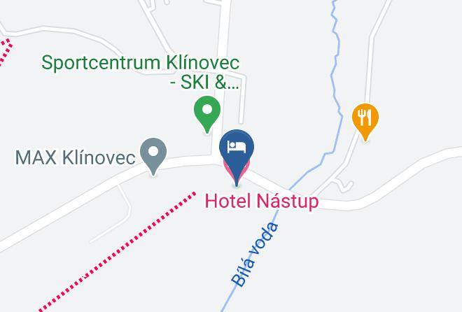 Chomutov - Hotel Nastup Maps