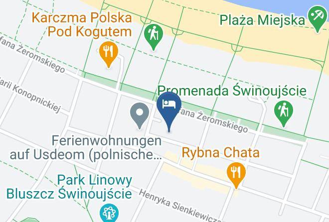 Swinoujscie - Hotel Nat Rybniczanka Maps