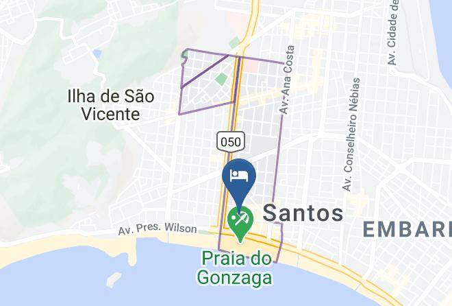 Santos - Hotel Natal De Santos Ltda Maps
