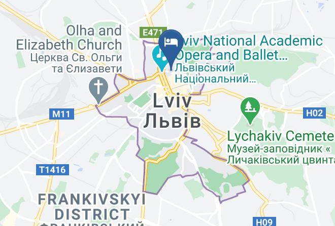 Lviv - Hotel Natalia 18 Maps