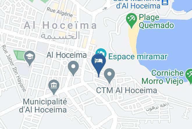 Al Hoceima - Hotel National Maps