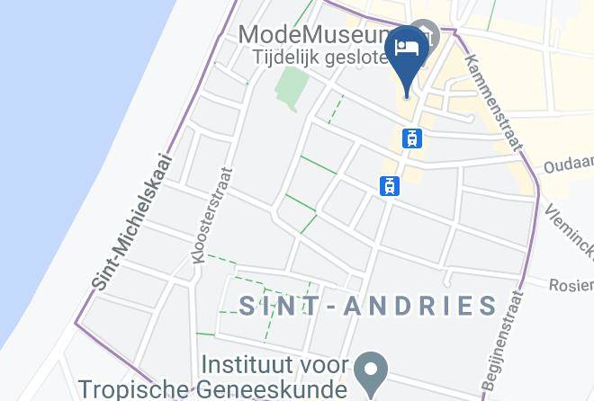 Antwerp - Hotel National Maps