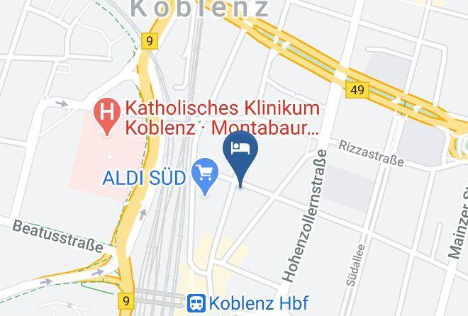 Coblenz - Hotel National Koblenz Maps