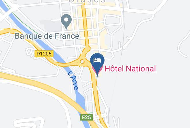 Hotel National Map