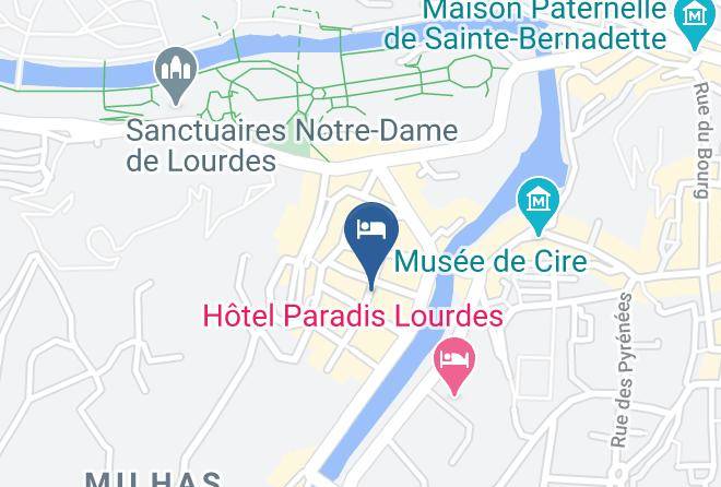 Hautes Pyrenees - Hotel National Maps