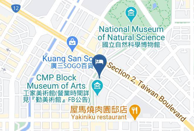 West District - Hotel National Maps