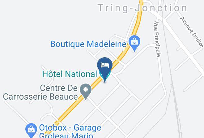 Robert Cliche Regional County Municipality - Hotel National Maps