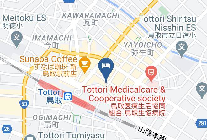 Tottori City - Hotel National Maps