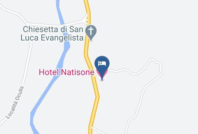 Udine - Hotel Natisone Maps