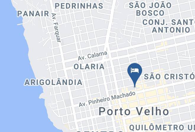 Porto Velho - Hotel Nativo Maps