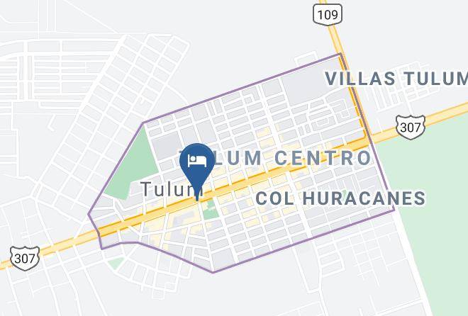 Tulum - Hotel Nativo Maps