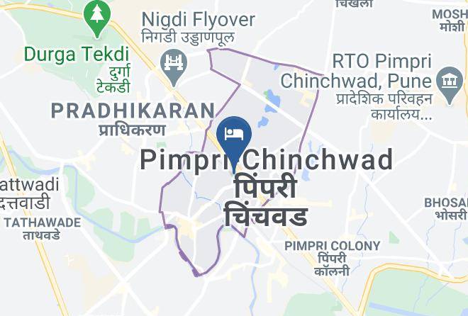 Chinchwad - Hotel Natraj Maps
