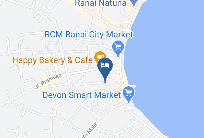 Natuna Regency - Hotel Natuna Island Maps