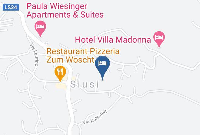 Bolzano - Hotel Natur Residence Dolomitenhof Maps