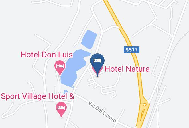 L Aquila - Hotel Natura Maps
