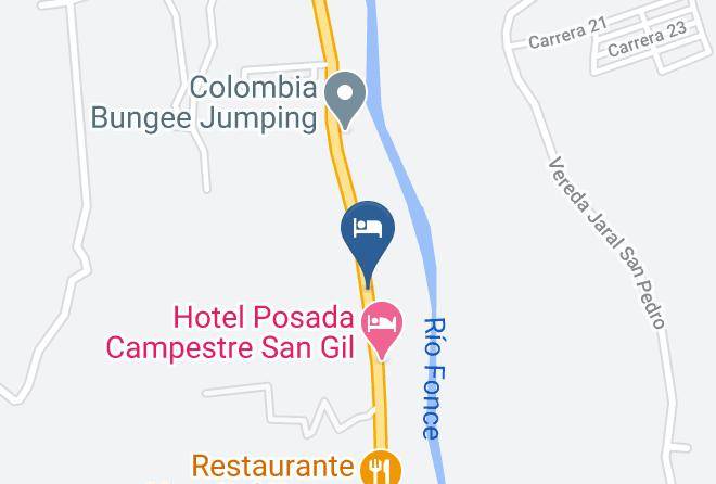 San Gil - Hotel Natural Gea Maps