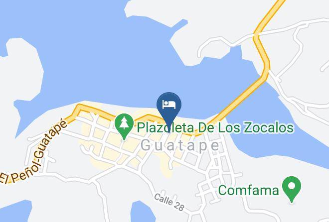 Guatape - Hotel Natural Rock Maps