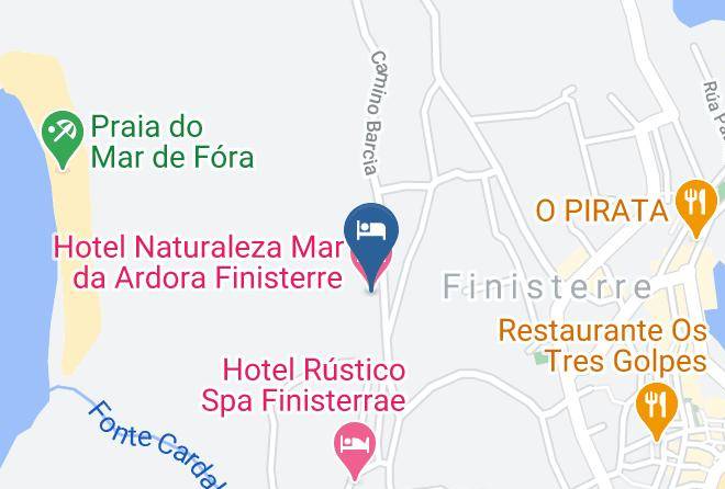 Auna - Hotel Naturaleza Mar Da Ardora Finisterre Maps