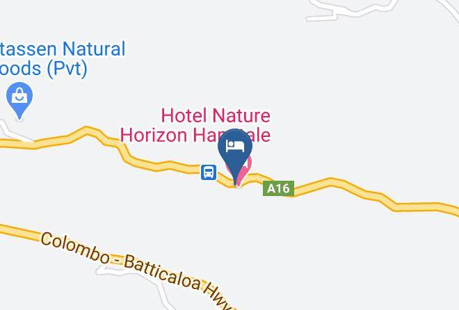 Badulla - Hotel Nature Horizon Maps