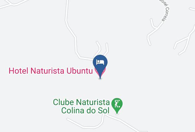 Hotel Naturista Ubuntu Map