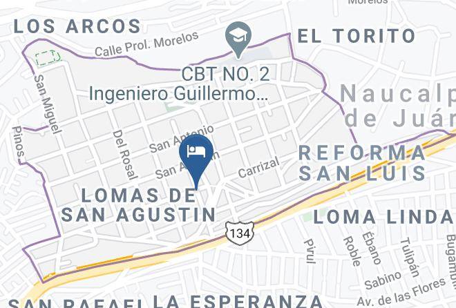 Naucalpan De Juarez - Hotel Naucalli Maps