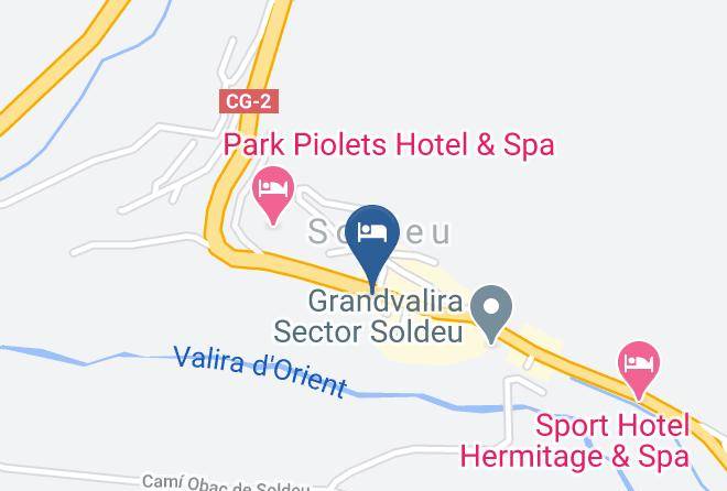 Canillo - Hotel Naudi Maps