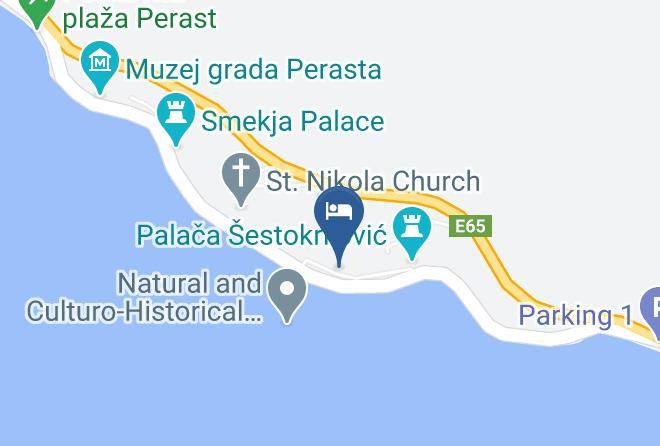 Kotor - Hotel Nauta Perast Maps
