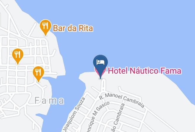 Fama - Hotel Nautico Fama Maps