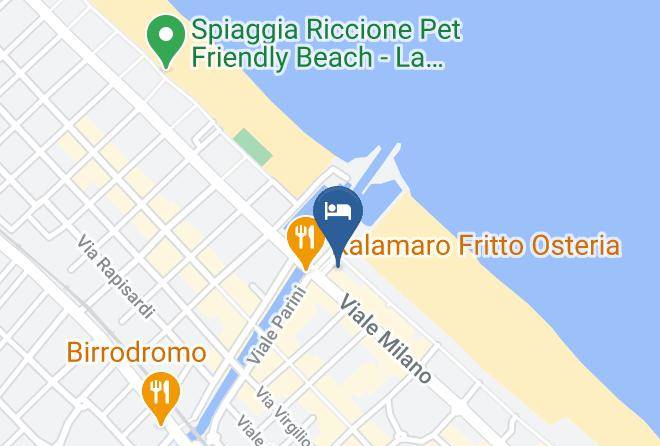 Rimini - Hotel Nautico Maps