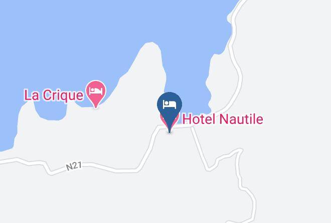 Sainte Marie - Hotel Nautile Maps