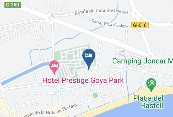 Girona - Hotel Nautilus Maps