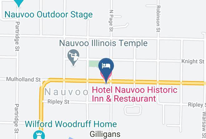 Hancock - Hotel Nauvoo Historic Inn & Restaurant Maps