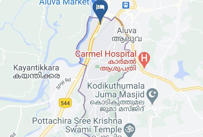 Alwaye - Hotel Navarathna Maps