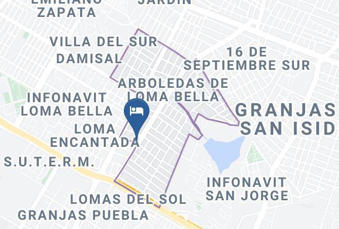 Puebla Loma Encantada - Hotel Navarros Maps