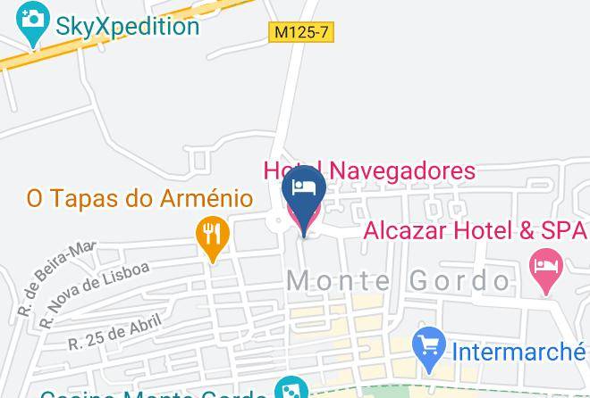 Vila Real De Santo Antonio - Hotel Navegadores Maps