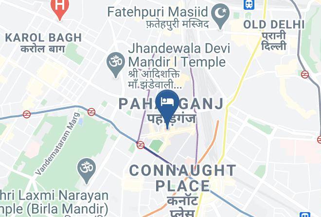 Paharganj - Hotel Navrang Maps