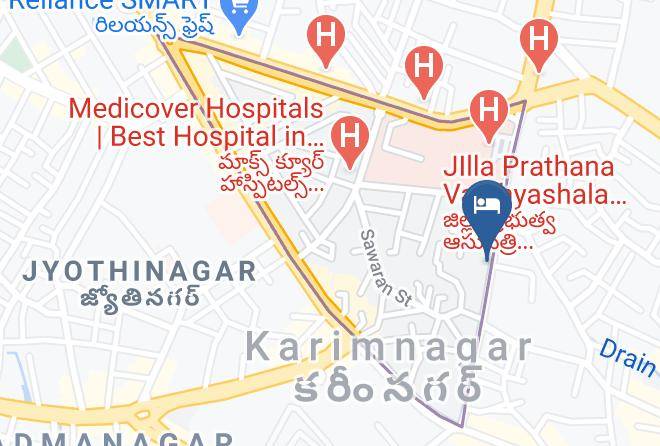 Karimnagar - Hotel Nawab's Maps