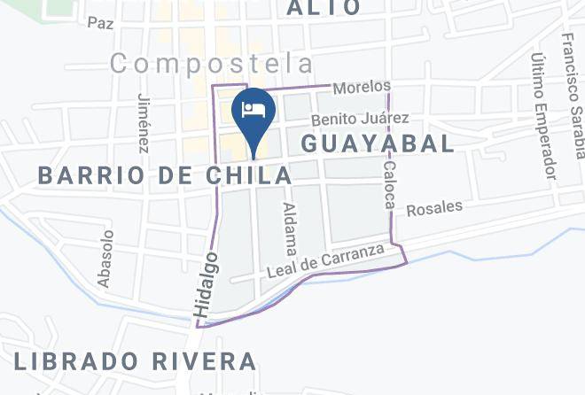 Compostela - Hotel Nayar Maps