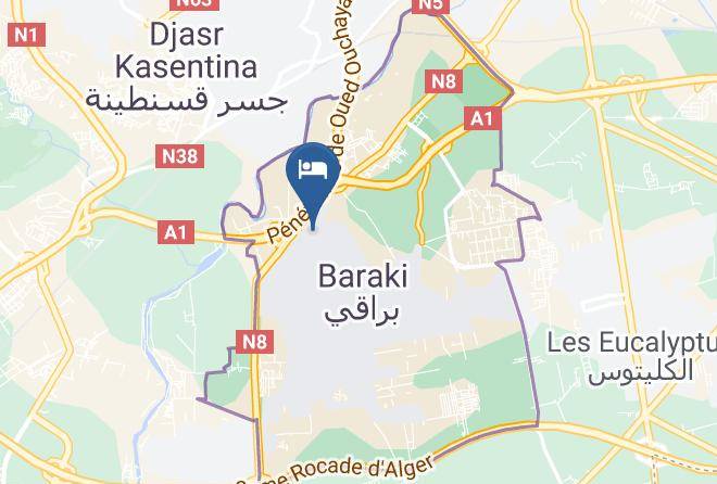 Algiers - Hotel Nazef Maps
