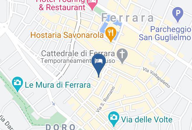 Ferrara - Hotel Nazionale Maps