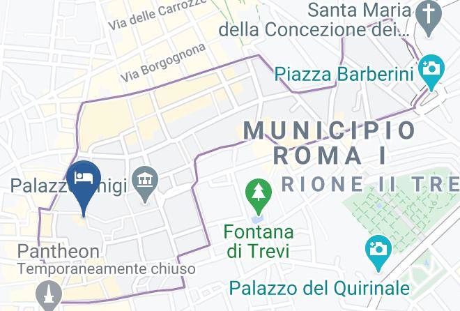Rome - Hotel Nazionale Maps