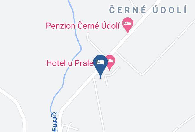 Cesky Krumlov - Hotel Near Forest Maps