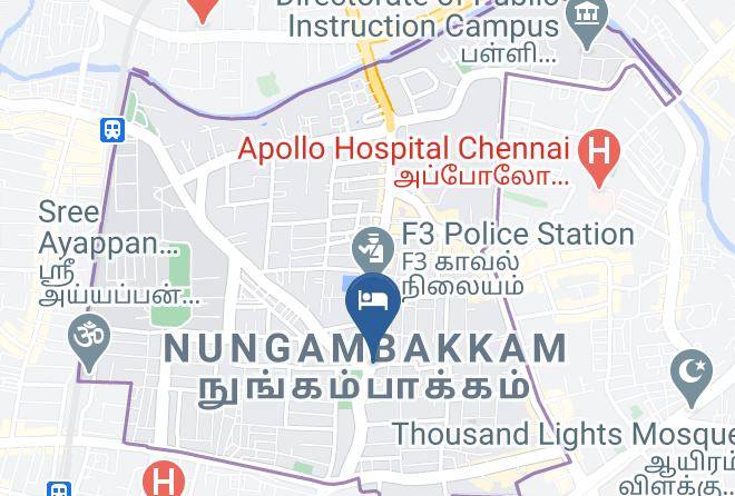 Chennai - Hotel Near Us Consulate Chennai Celebrity Inn Maps
