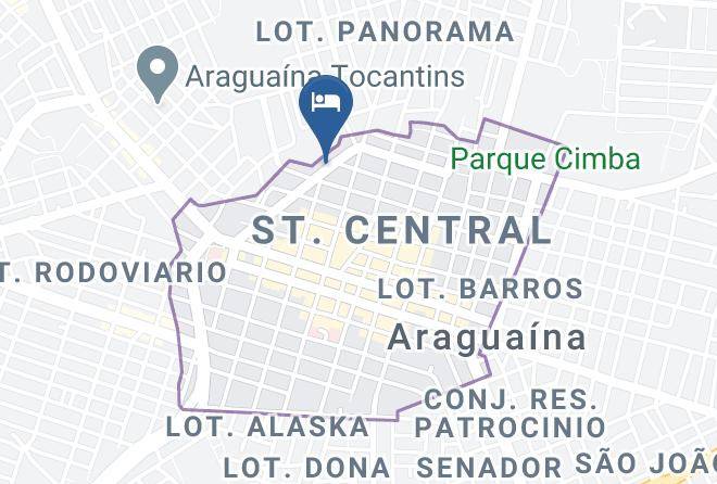 Araguaina - Hotel Neblina Maps