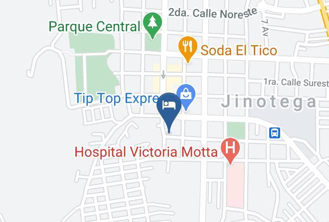 Jinotega - Hotel Neblina Maps