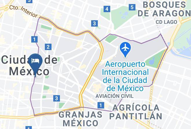 Venustiano Carranza - Hotel Necaxa Maps
