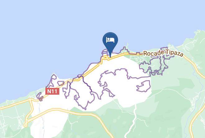 Tipasa - Hotel Necib Maps