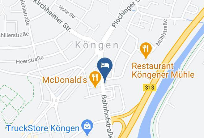 Esslingen - Hotel Neckartal Inh B Nodinger Maps