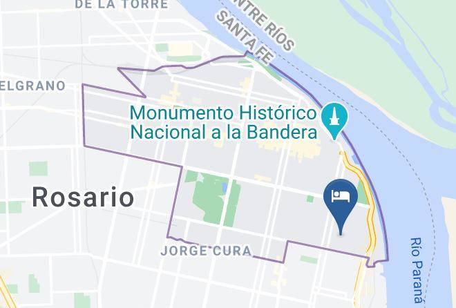 Rosario - Hotel Necof Maps