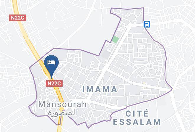 Tlemcen - Hotel Nedjma Maps
